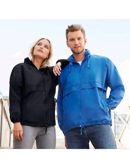 chaqueta cortavientos impermeable